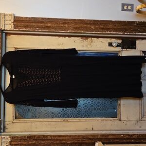 OLD NAVY LONG SLEEVE MAXI LENGTH GAUZEY XL DRESS